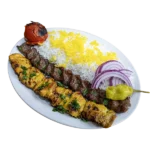 Vaziri Kebab Platter